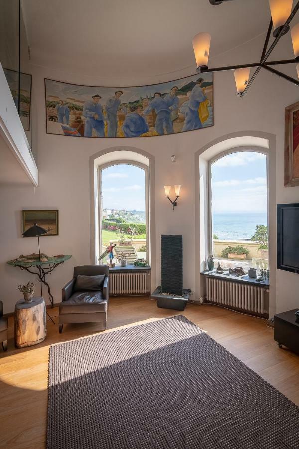 Ametsa, Luxury Flat, Terrace And Wonderful Seaview, In Biarritzアパートメント エクステリア 写真