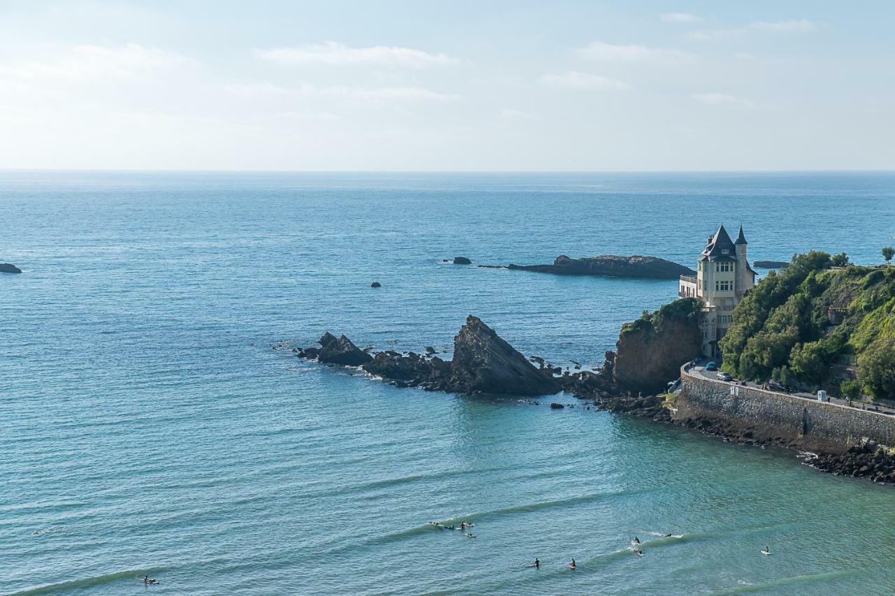 Ametsa, Luxury Flat, Terrace And Wonderful Seaview, In Biarritzアパートメント エクステリア 写真