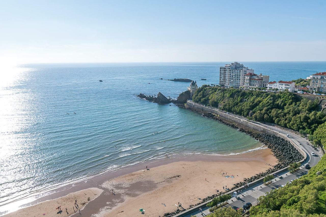 Ametsa, Luxury Flat, Terrace And Wonderful Seaview, In Biarritzアパートメント エクステリア 写真